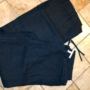 Victoria Secret drawstring linen pant